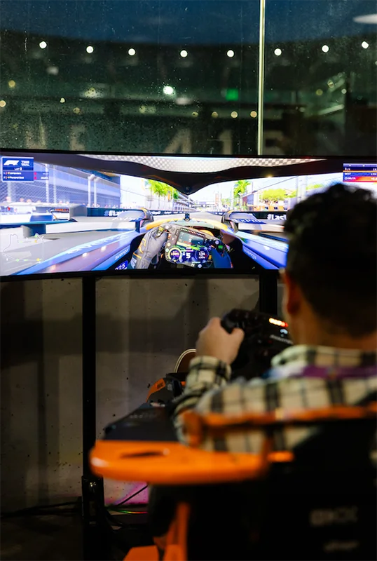 simulated racing